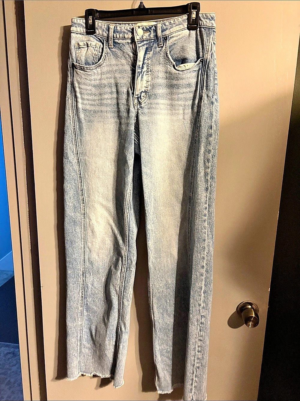 BKE Billie Straight Leg Jeans Blue Waist 30 x 32